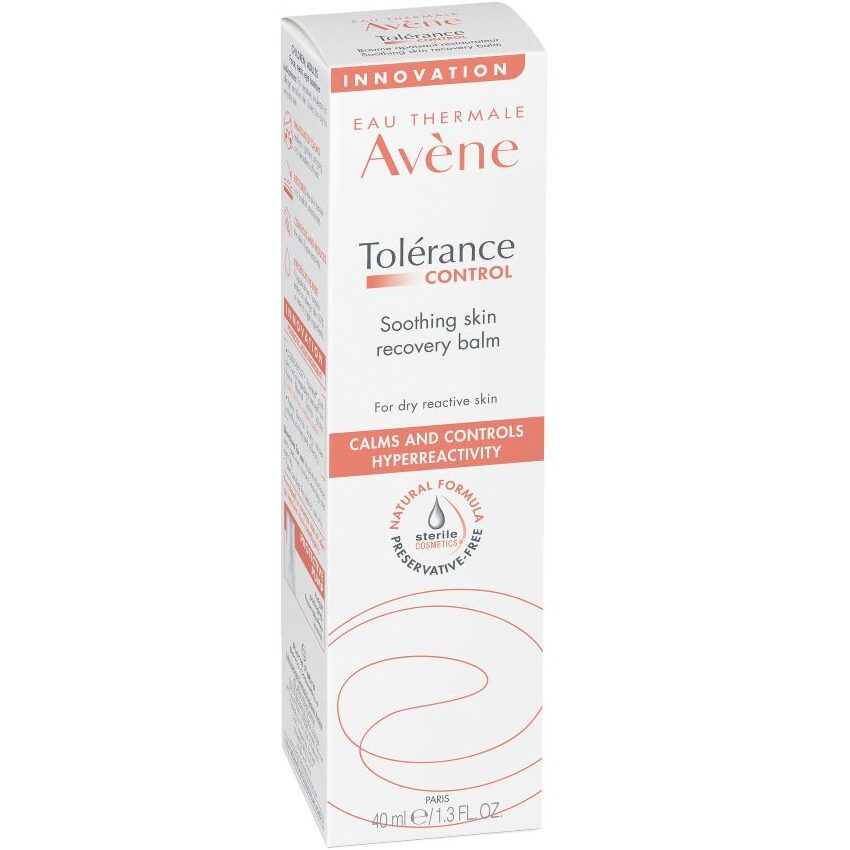 Kartonik produktu Avene Tolérance Control Balsam łagodząco-regenerujący