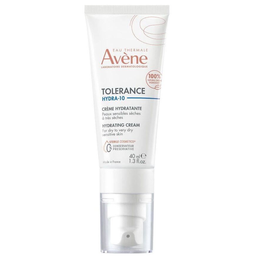 Opakowanie produktu Avene Tolerance Hydra-10 Krem nawilżający