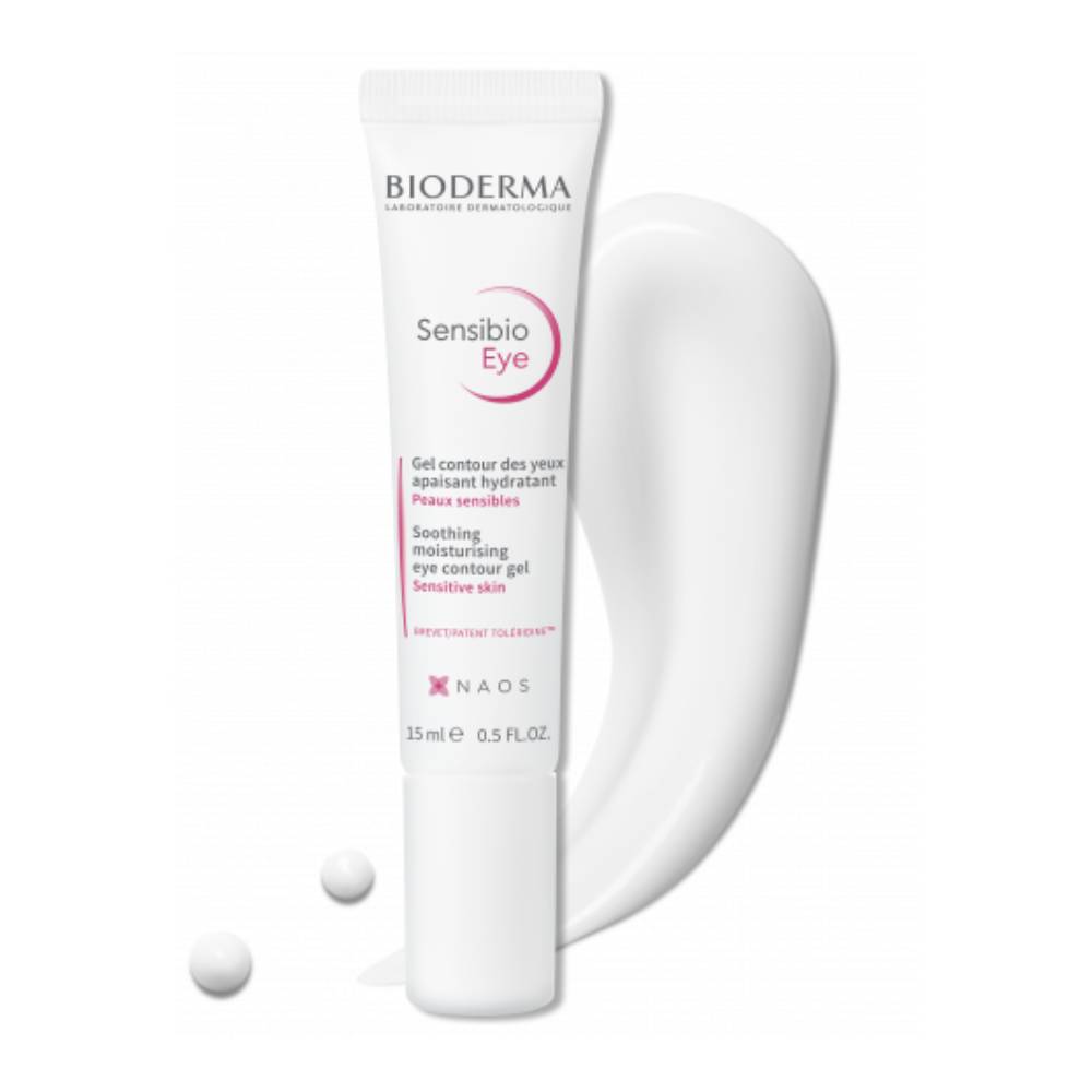 Opakowanie produktu Bioderma Sensibio Eye Kremowy żel pod oczy, skóra wrażliwa