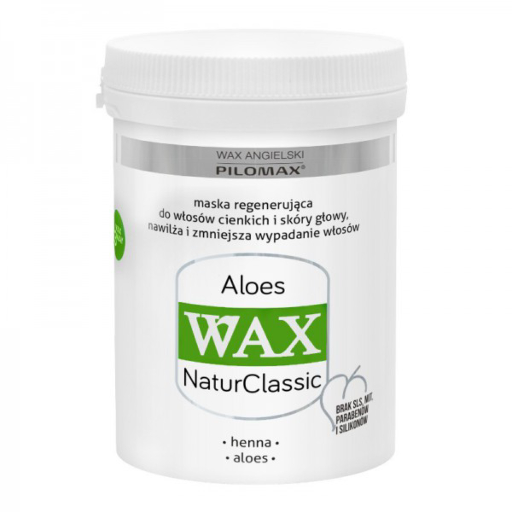 Opakowanie produktu Wax Aloes NaturClassic Maska do włosów cienkich
