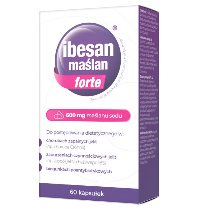 Opakowanie produktu Ibesan Maślan Forte