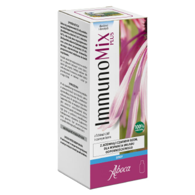Opakowanie produktu mmunomix Plus Syrop