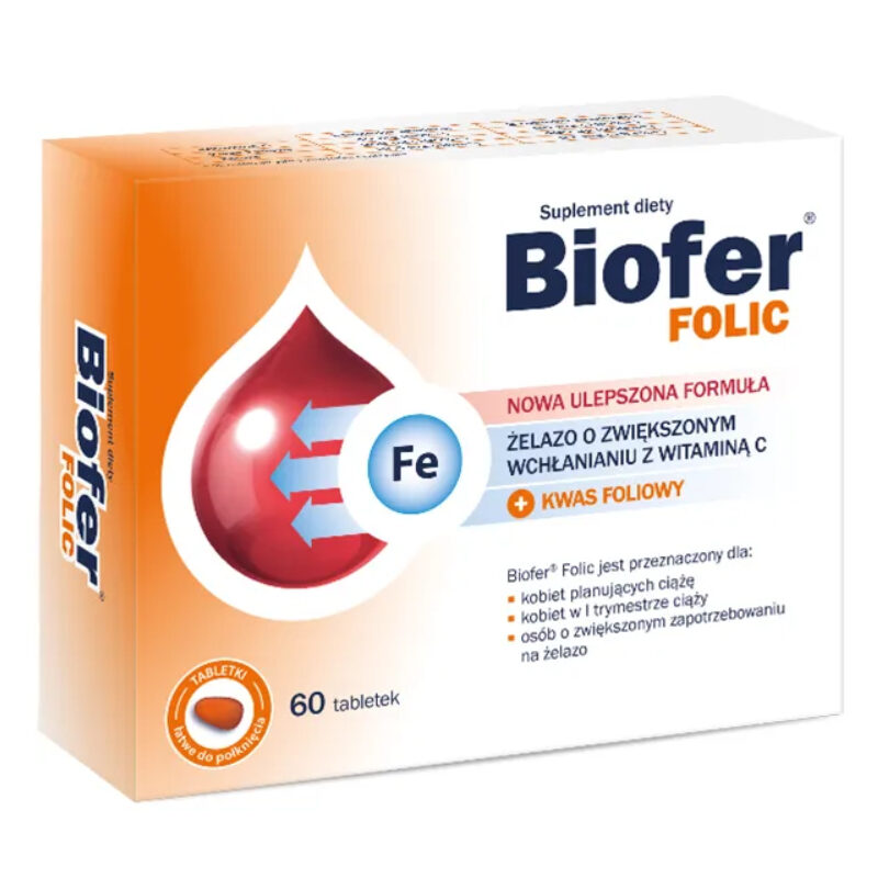 Opakowanie produktu Biofer Folic