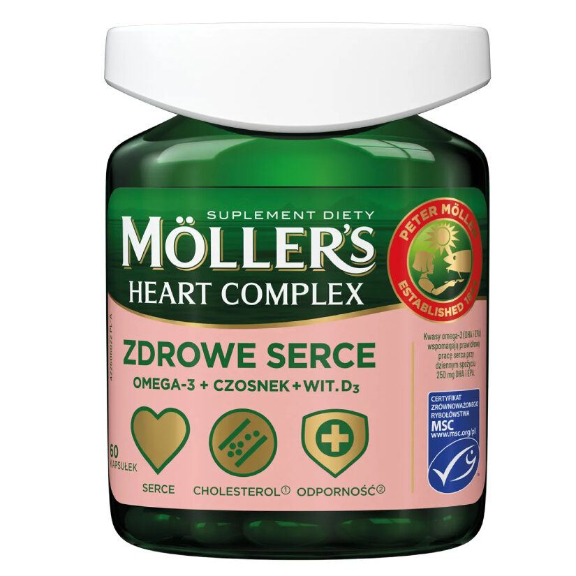 Opakowanie produktu Möller’s Heart Complex