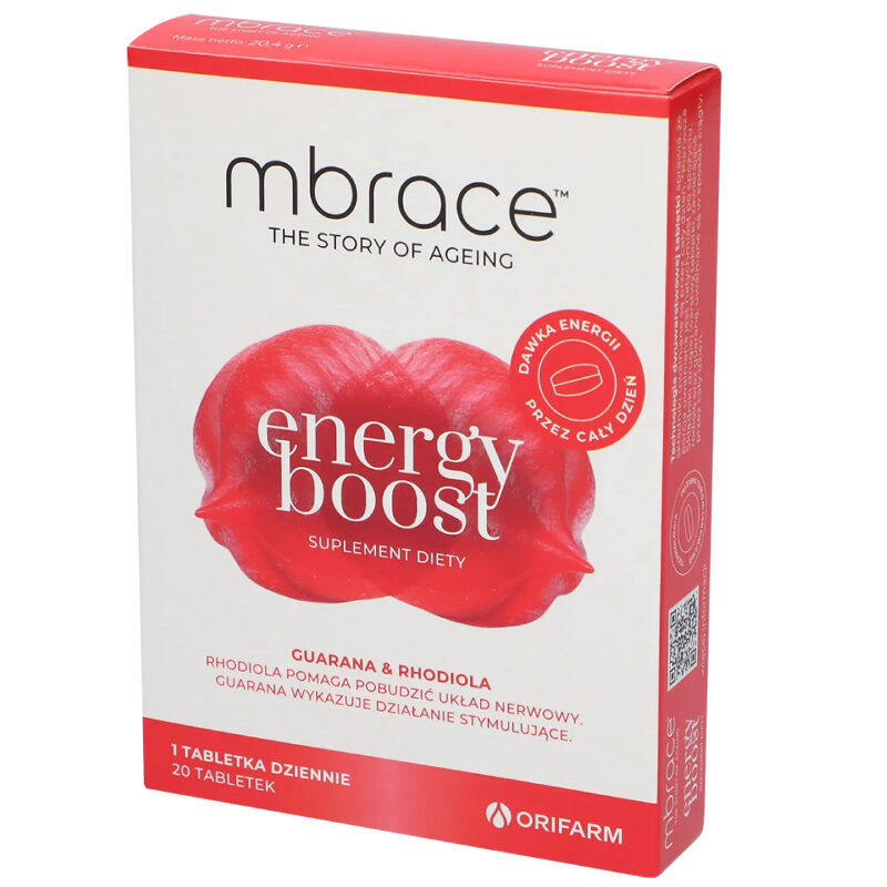 Opakowanie produktu Mbrace Energy Boost