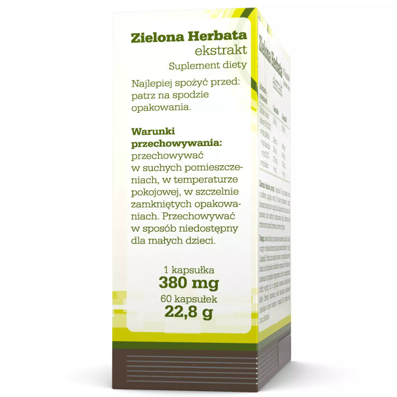 Opakowanie produktu Olimp Zielona Herbata