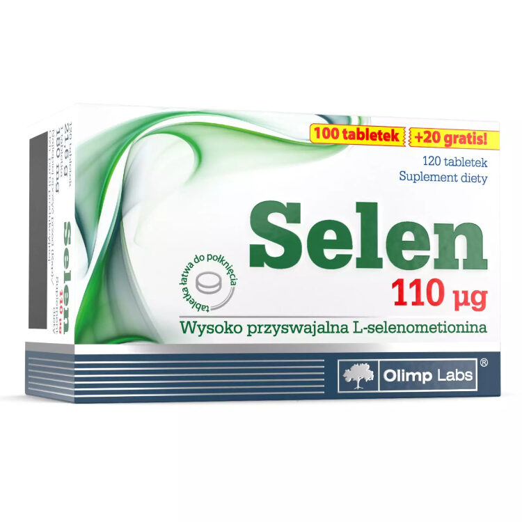 Opakowanie produktu Olimp Selen 110 µg