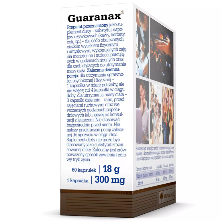 Opakowanie produktu Olimp Guaranax
