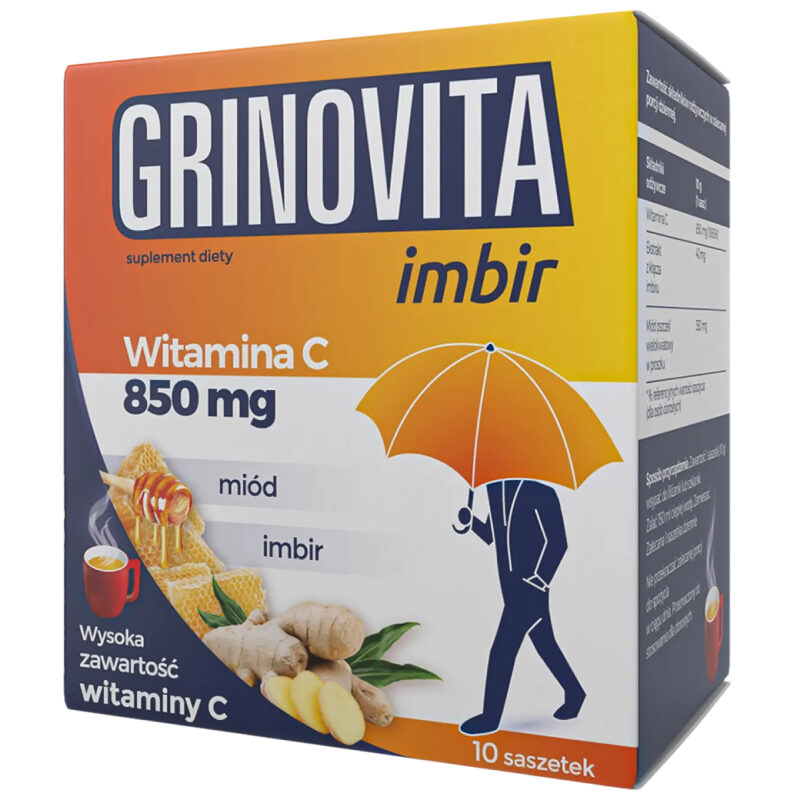 Opakowanie produktu Grinovita Imbir