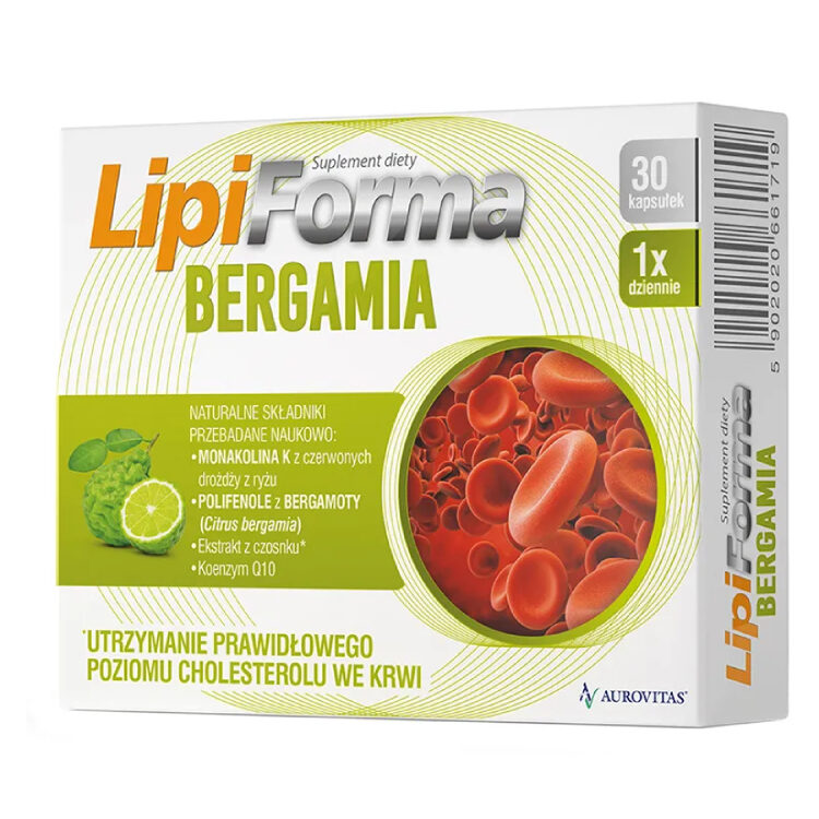 Opakowanie produktu Lipiforma Bergamia