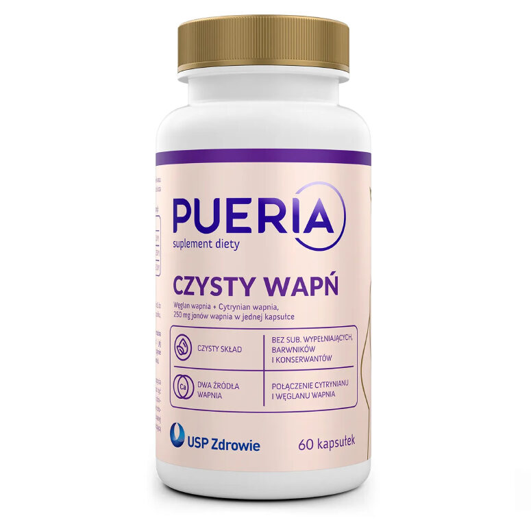 Opakowanie produktu Pueria Wapń 250mg