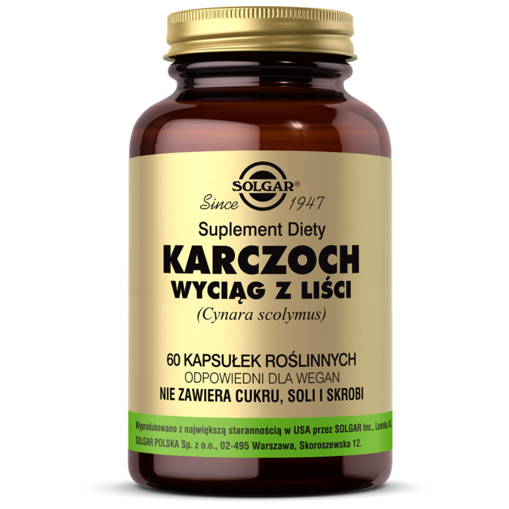 Opakowanie produktu Solgar Karczoch