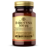 Opakowanie produktu Solgar D-biotyna 1000mcg