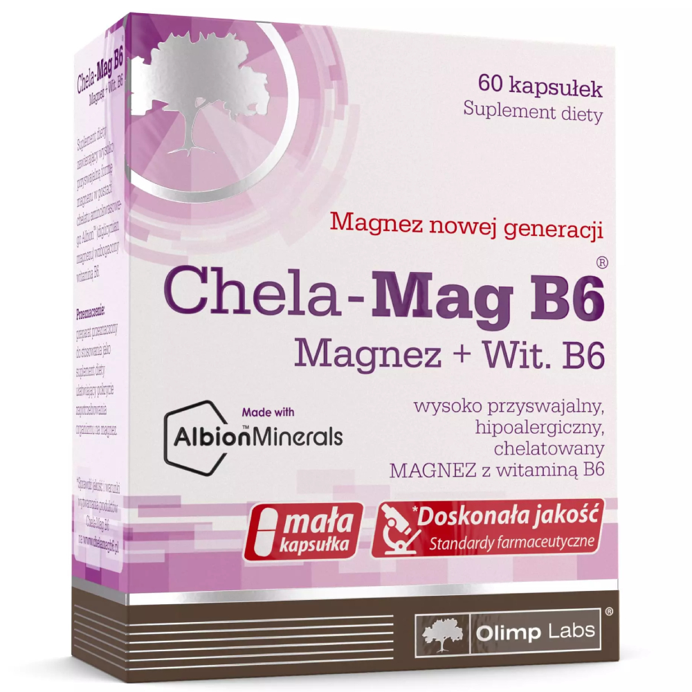 Opakowanie produktu Olimp Chela-Mag B6